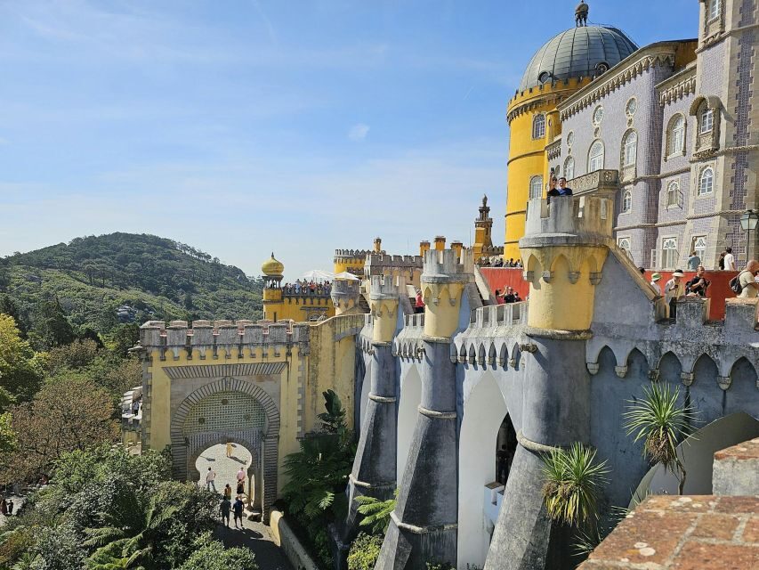 Lisbon: Sintra, Pena Palace, Cabo da Roca & Cascais Day Tour - Pena Palace Gardens and Palace: Romanticism on a Clifftop View