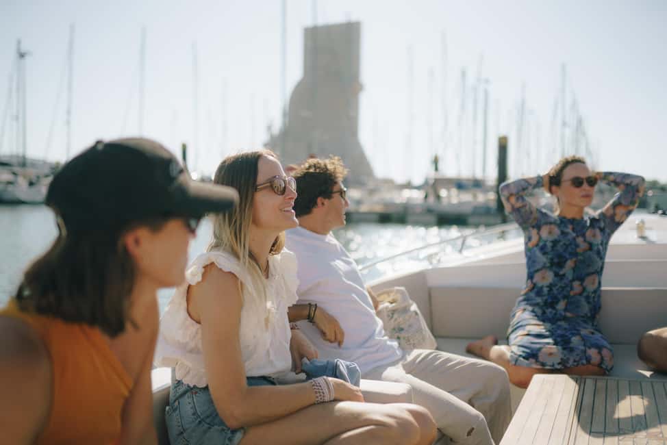 Lisbon: Sunset Boat Tour with Snacks & Drinks - Getting started at Belém Dock: what to expect at the meeting point