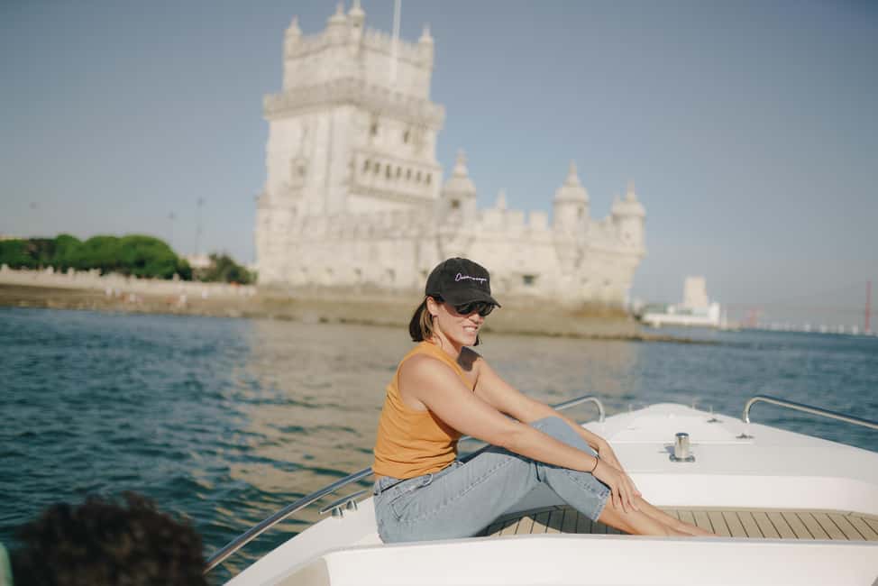 Lisbon: Sunset Boat Tour with Snacks & Drinks - The 25th of April bridge framing: the evening highlight you can feel