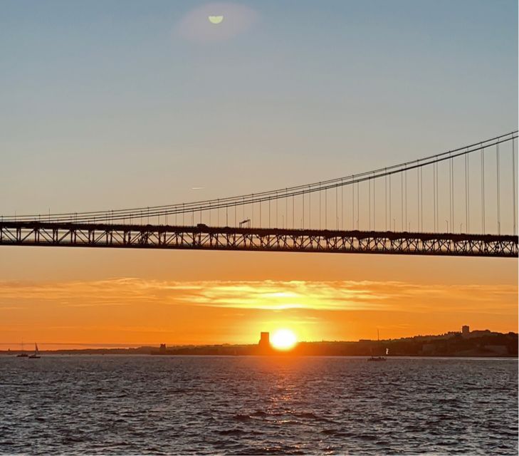 Lisbon: Sunset Boat Tour with Wine - The Route From MAAT to the 25 de Abril Bridge: Lisbon in Layers