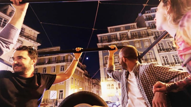 LISBON SUNSET TO NIGHT in Vintage Jeep with FOOD & DRINKS - Viewpoints during the sunset ride: seeing Lisbon’s “why” not just its “what”