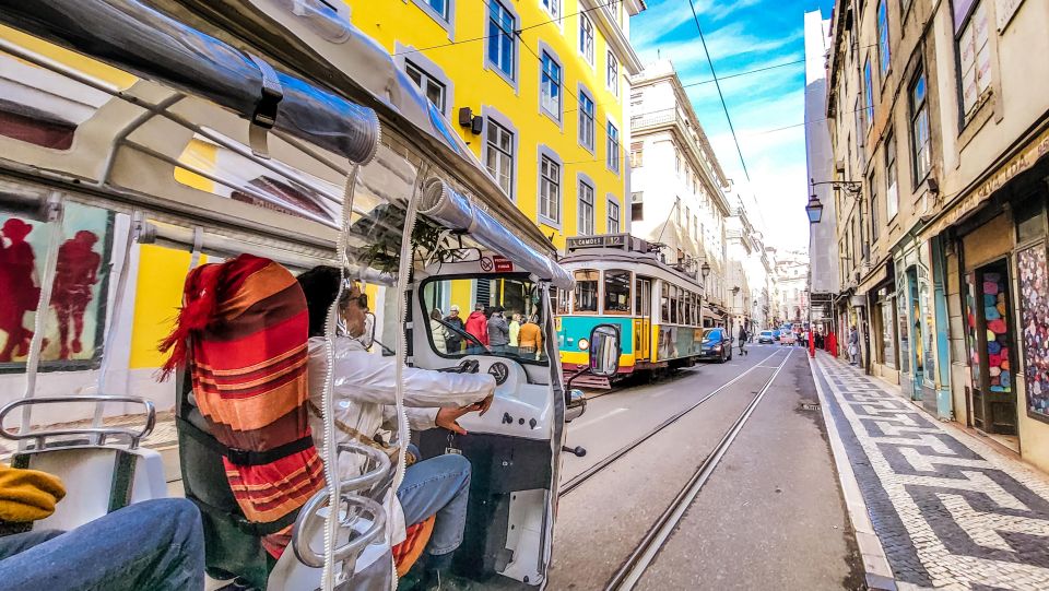 Lisbon tour Oldtown & Viewpoints on a tuktuk! - Portas do Sol viewpoint: the Tagus River photo you’ll actually get