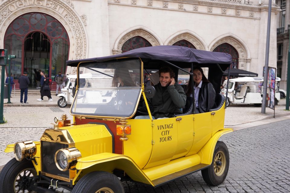 Lisbon: Tuk Tuk City tour with vintage car - Starting at Hard Rock Cafe Lisboa: an easy meeting point