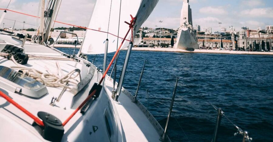 Lisbon: Yacht Sailing Tour With Portuguese Wine and History - The sail route: Praça do Comércio to Belém without the all-day grind