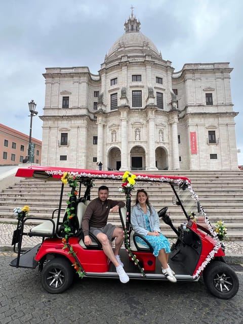 Lisbon:Half-day Guided Tuk Tuk Tour OldTown CityCenter Belem - LX Factory and the Pink Street contrast