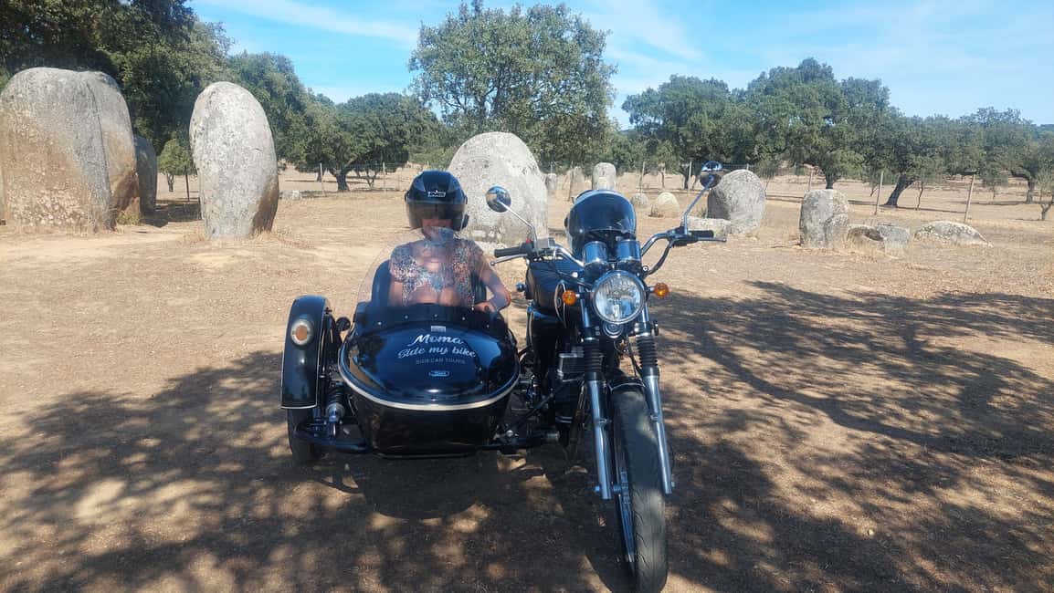 Megalithic & Medieval tour on a sidecar Évora - FAQ