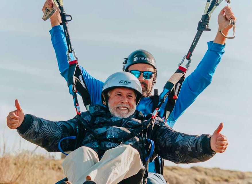 Nazare: Paragliding tandem flight - Comfort tips that can make a difference