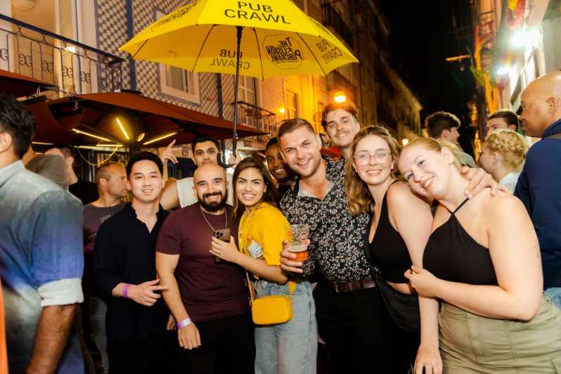 NYE Pub Crawl + VIP Club Entry - Camões Square to party kit: where Lisbon’s NYE night gets organized