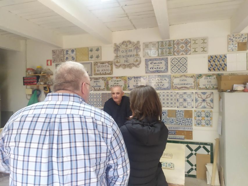 Portuguese Tiles and Wine History - Private Tour - Bacalhoa Palace or Adega: Portuguese tile art meets a wine estate