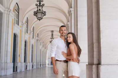 Praça do Comércio: Professional Photoshoot with a Local - Meeting Nelson Teixeira by Wines of Portugal
