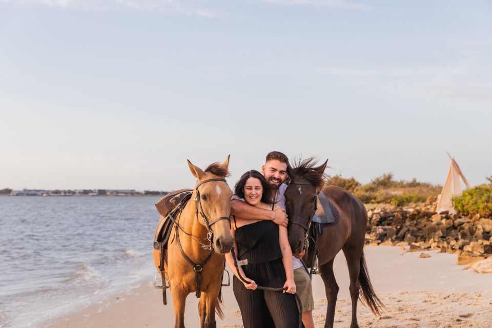 PRIVATE Horseback Riding On The Beach - Rosário Beach Time: Walks, Trot, and Possible Gallop