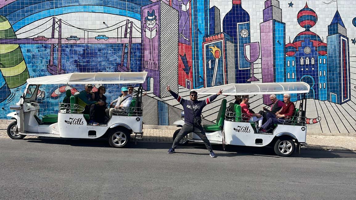 Private tuktuk Tour : unforgettable Old Town Lisbon - How Pickup and a Marked Tuktuk Make the Start Less Stressful