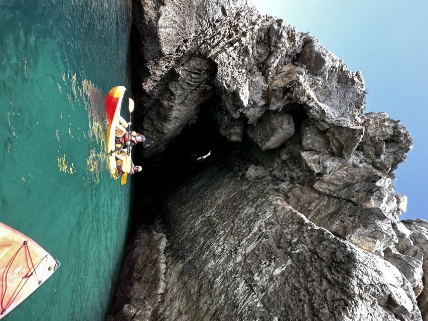Sesimbra: Arrábida Natural Park Kayak Tour - Weather, wetsuit options, and who should plan for cooler water
