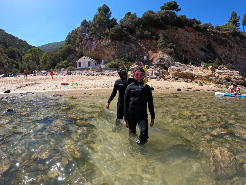 Sesimbra: Snorkeling experience in Arrábida Marine Reserve - The boat portion: Arrábida Natural Park views from the water