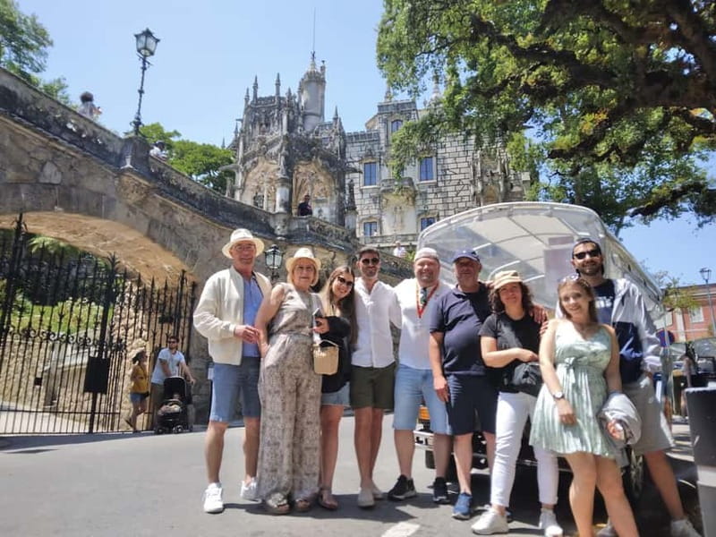 Sintra Tour: Palaces and Dream Landscapes in Tuk Tuk - National Palace twin chimneys: the easy orientation stop