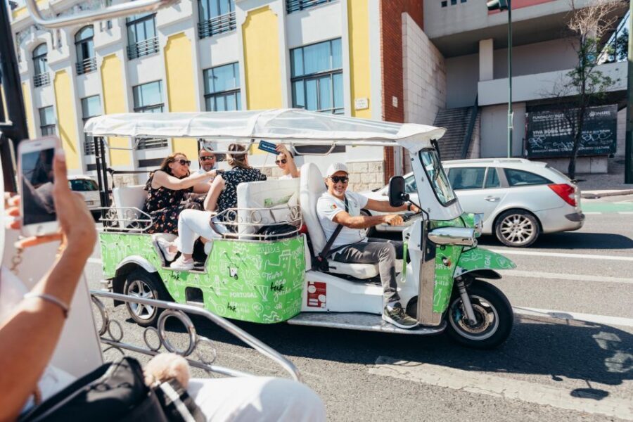 Tuk Tuk Lisbon: 3H00 Lisbon Charms - What’s Included vs. What You’ll Pay Later (Tickets and Snacks)