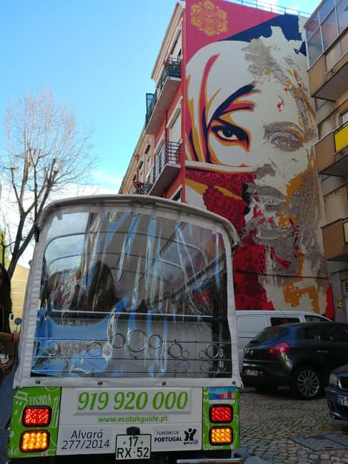 Tuk Tuk Lisbon: Street Art 2-Hour - The electric tuk-tuk ride: comfort, weather, and real sightseeing